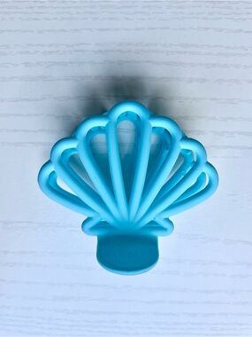 Blue Shell Hair-clip